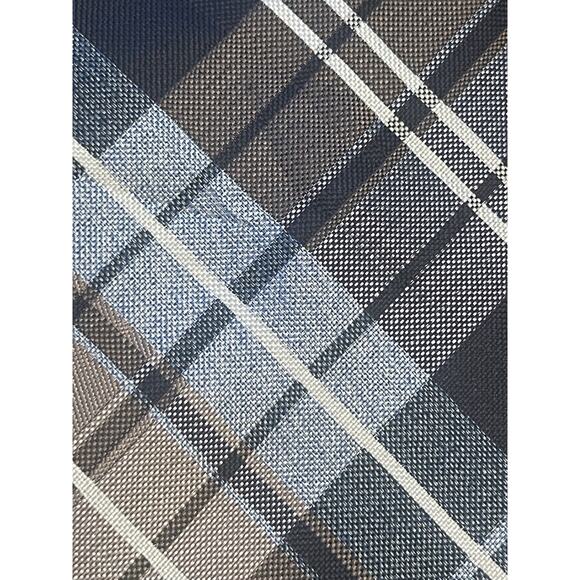 Nautica Blue Brown 100% Polyester Men’s Neck Tie Made In China - Picture 9 of 9